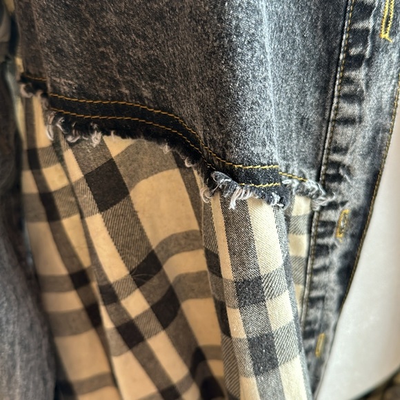 Promesa stone washed denim mini dress Size M - Picture 9 of 10